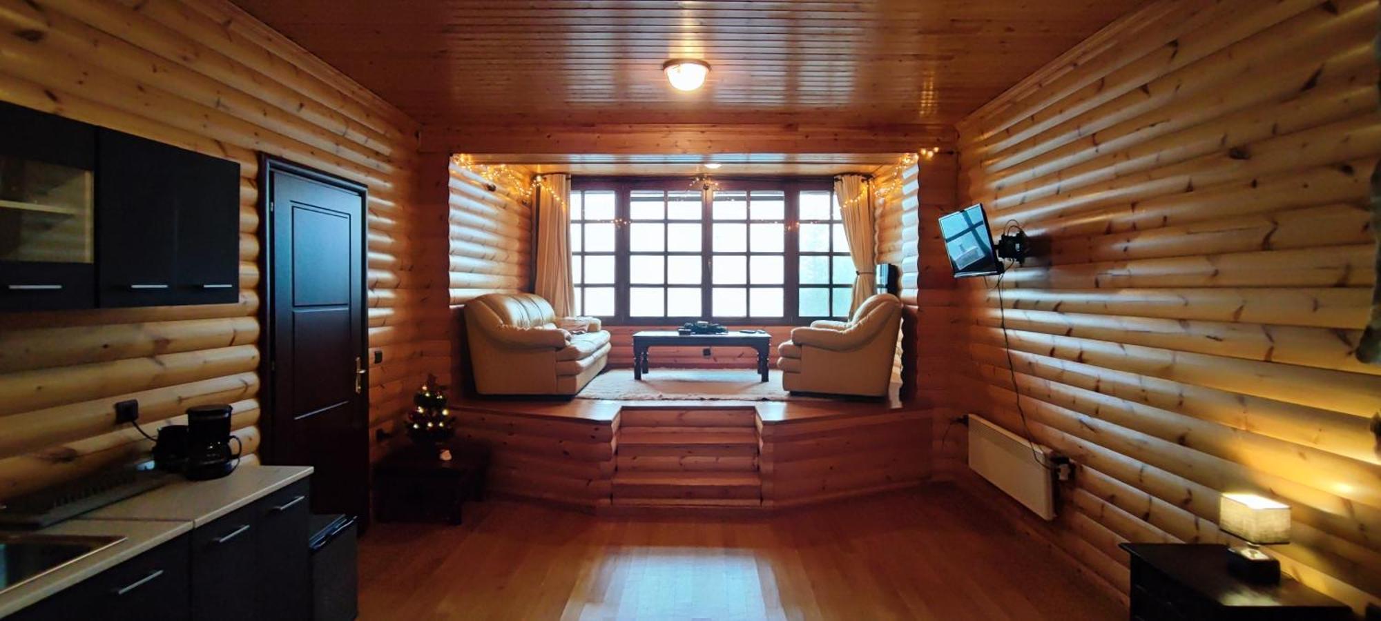 "Nest" The Wooden Suite By Ski Alure Eptálofos Eksteriør billede